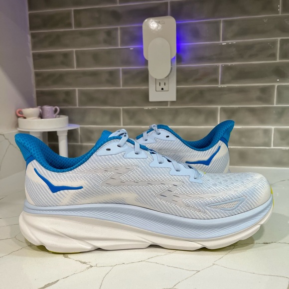 Hoka Clifton 9 Running Shoes. Men’s Size 11.5D  Color Ice Water - Picture 5 of 11
